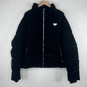 Prada Velvet Puffer Jacket