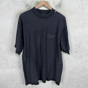 Balenciaga Inside Out Distressed Campaign T-Shirt