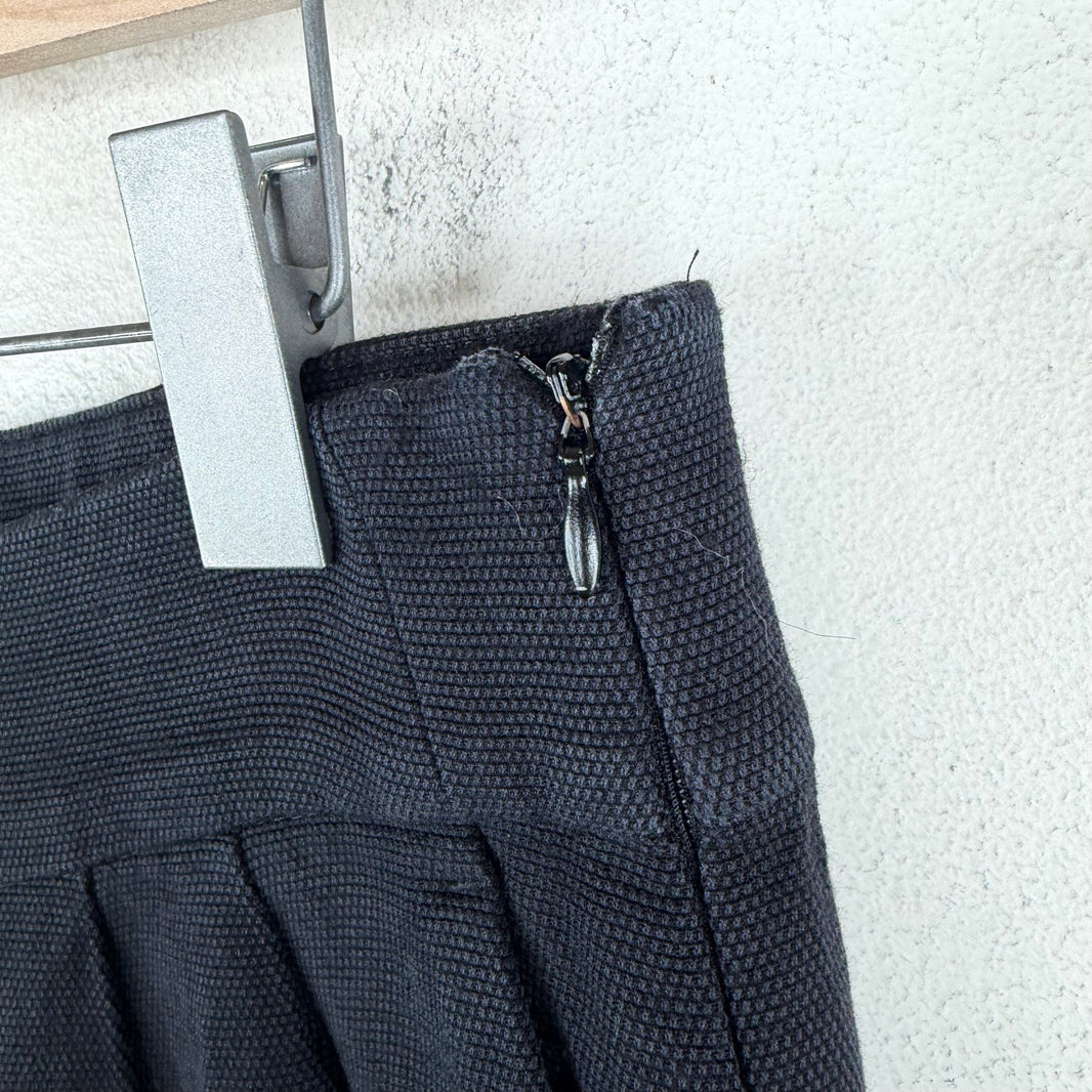 Dries Van Noten Navy Side Zip Trousers