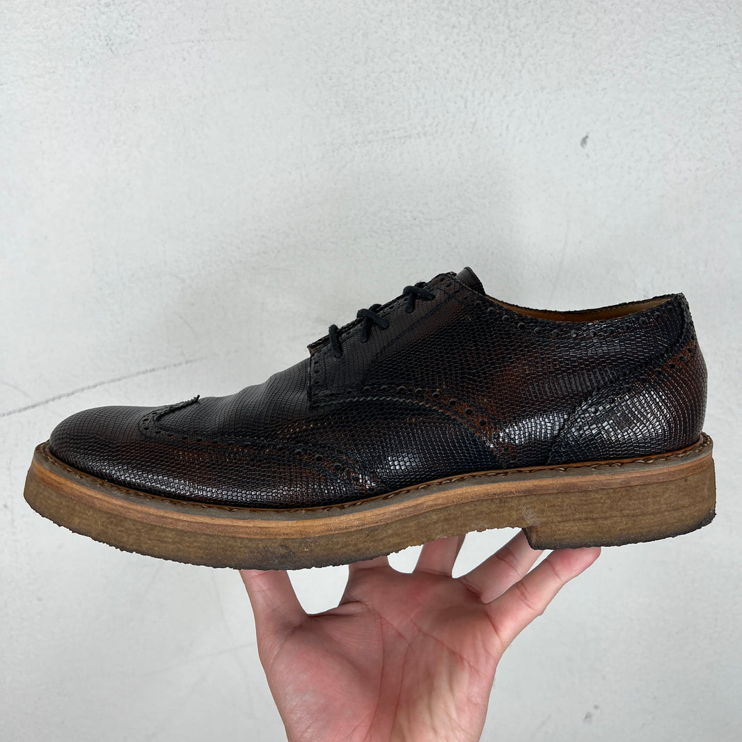 Dries Van Noten Brown Wingtip Derbys