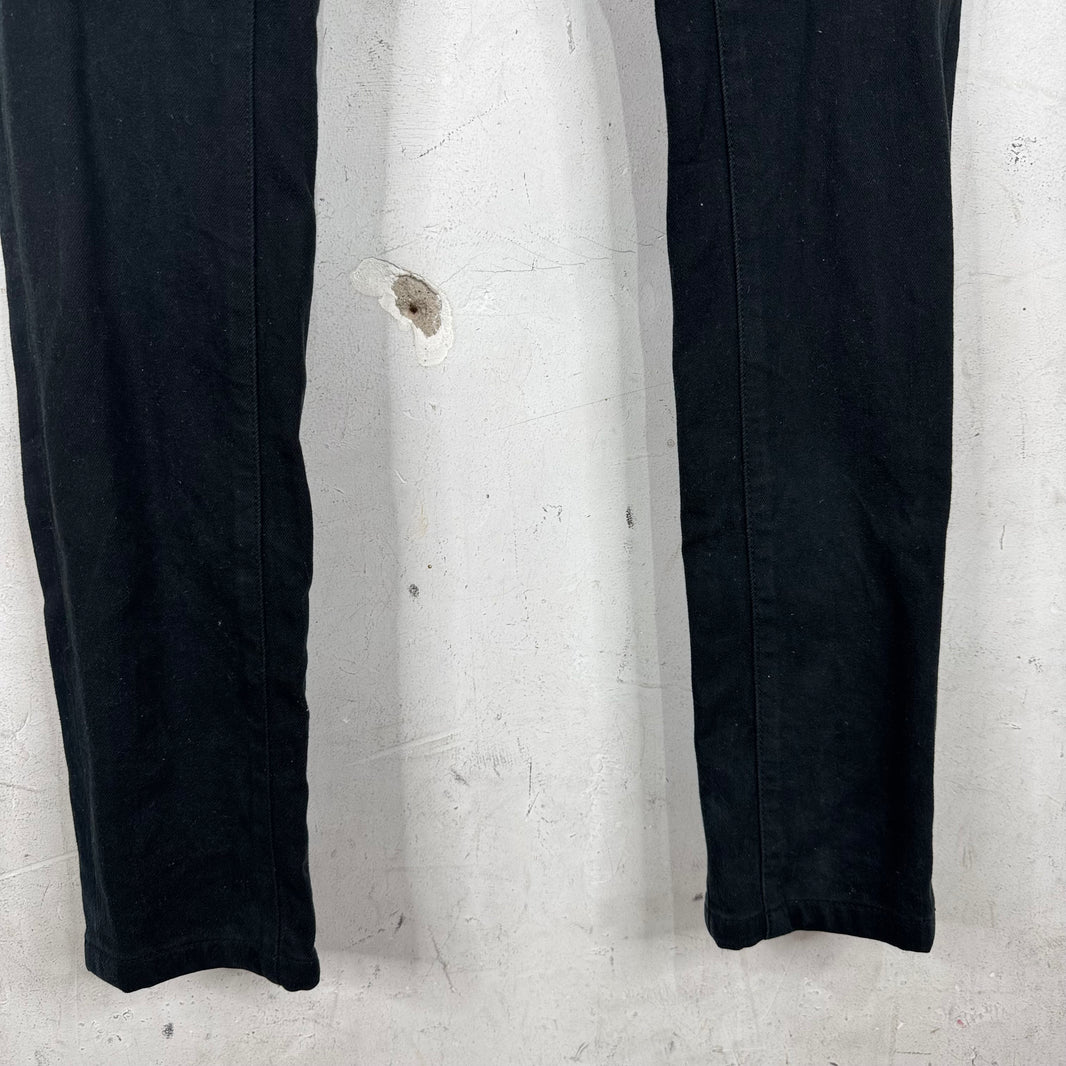 Balmain Black Biker Jeans