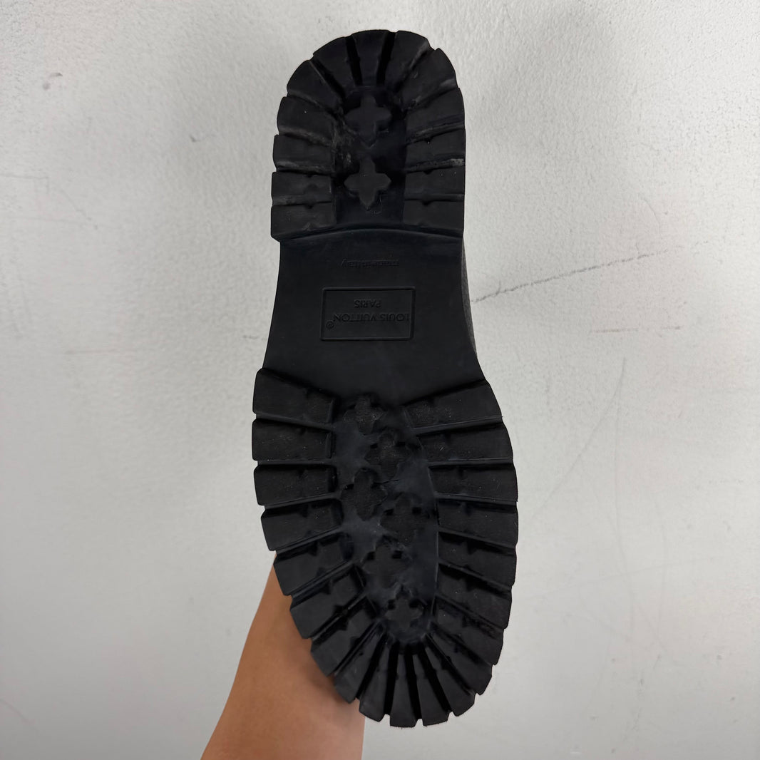 Louis Vuitton Tumbled Leather Loafers