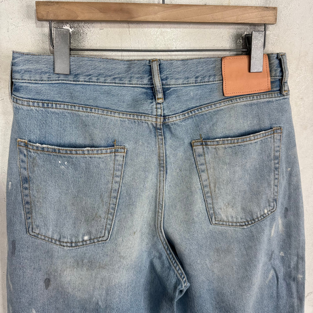 Acne Studios 1981M Painter Jeans Hemmed