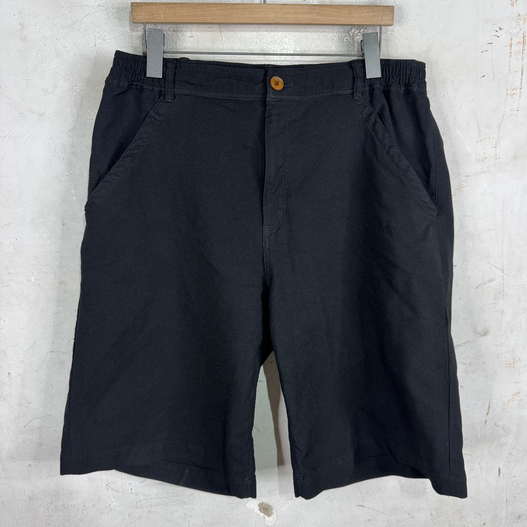 CDG HD Elastic Waist Polyester Shorts