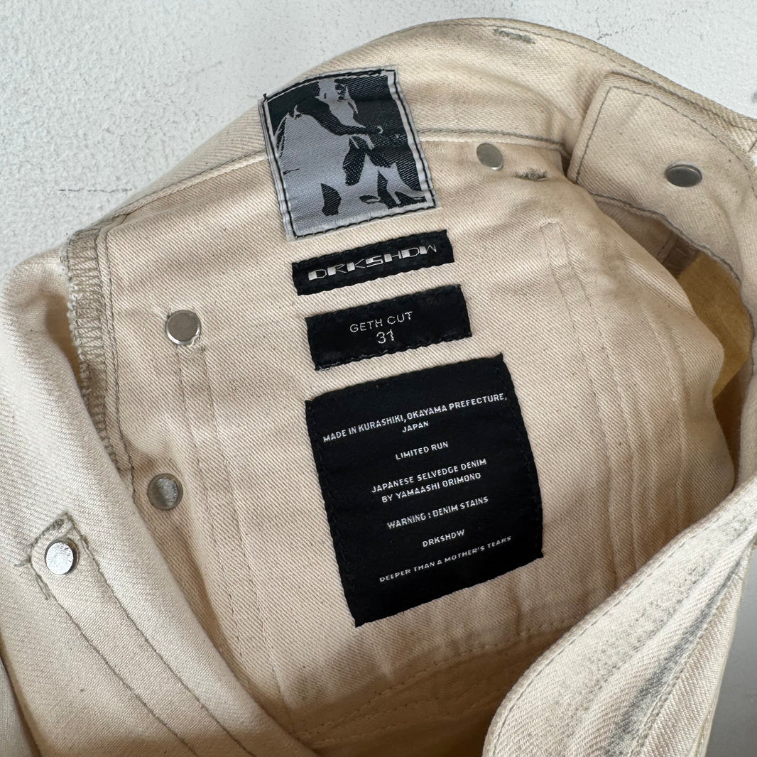 DRKSHDW Natural Geth Jeans