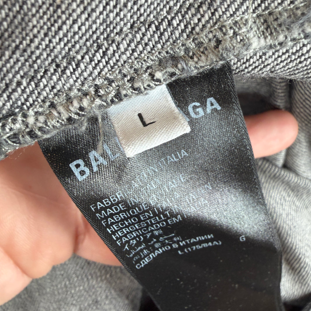 Balenciaga Black Skater Jeans