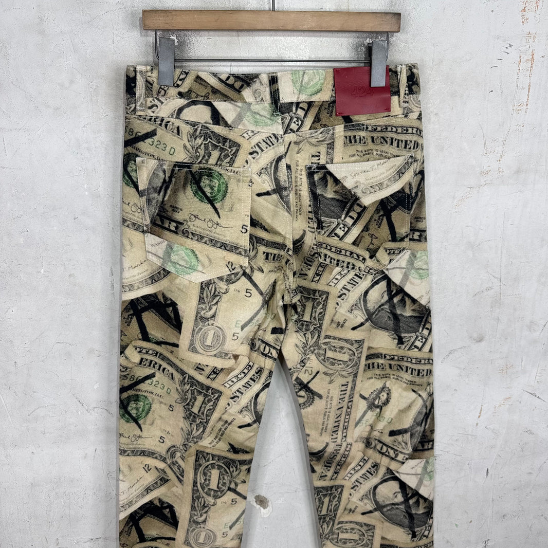 424 Money Print Jeans