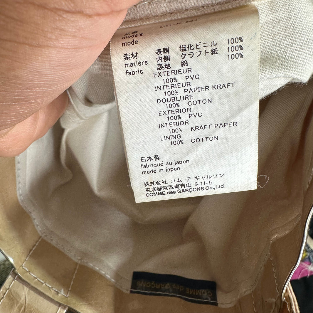 CDG Sealed Paper Tote Bag
