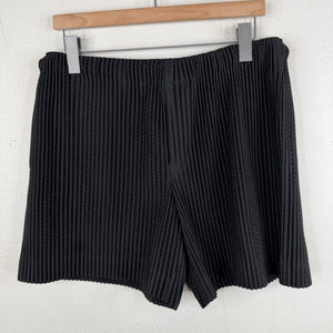 Issey Miyake Pleated Perforated Shorts