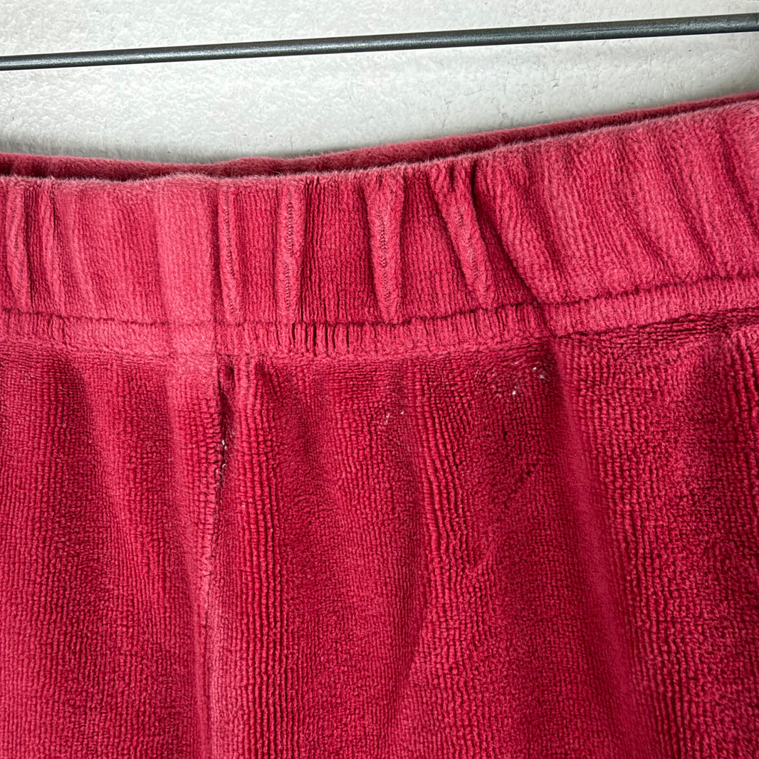Supreme Hysteric Glamour Red Velvet Sweatshorts