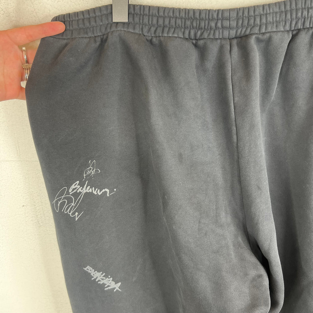 Balenciaga Banana Autograph Baggy Sweatpants