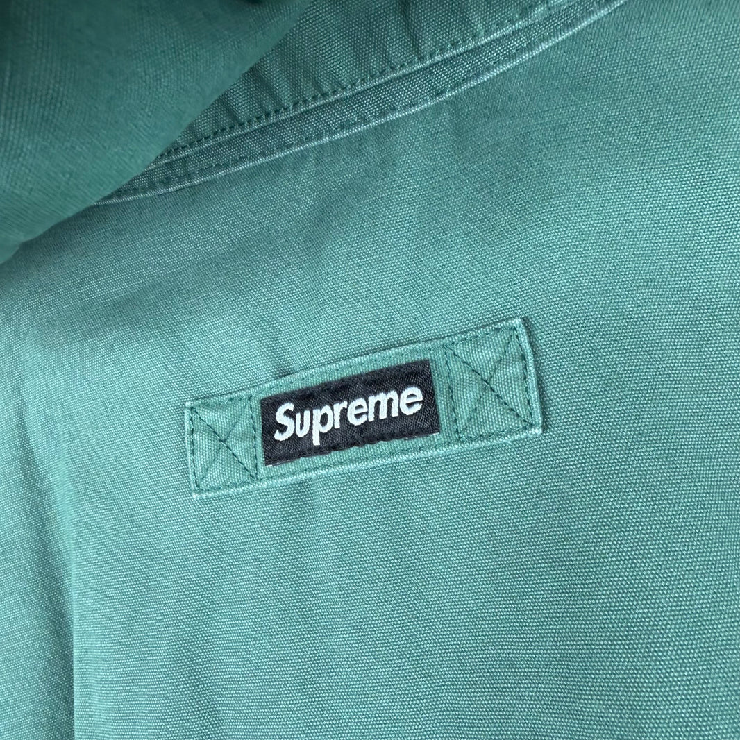 Supreme Leather Collar Work Jacket