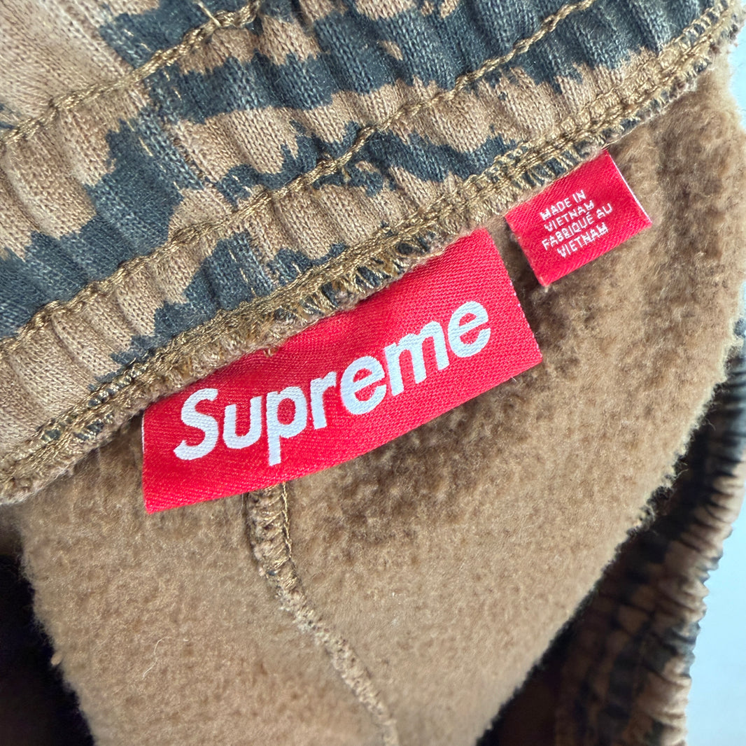 Supreme Tiger Striped Sweat Shorts