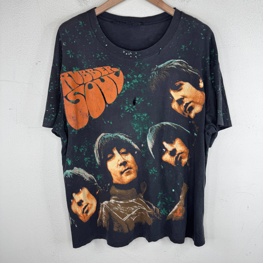 Vintage Beatles Rubber Soul AOP T-Shirt