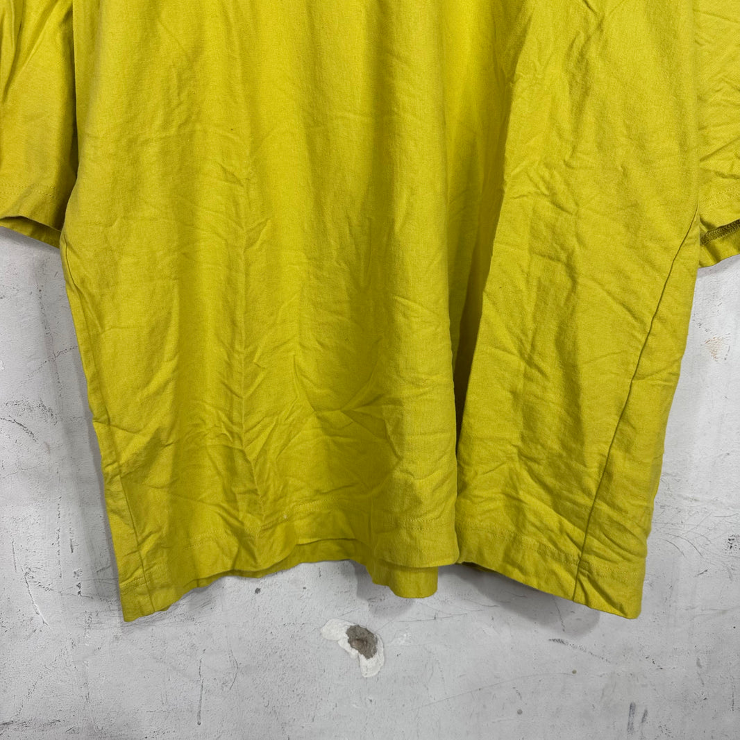 Issey Miyake Homme Plisse Yellow S/S T-Shirt