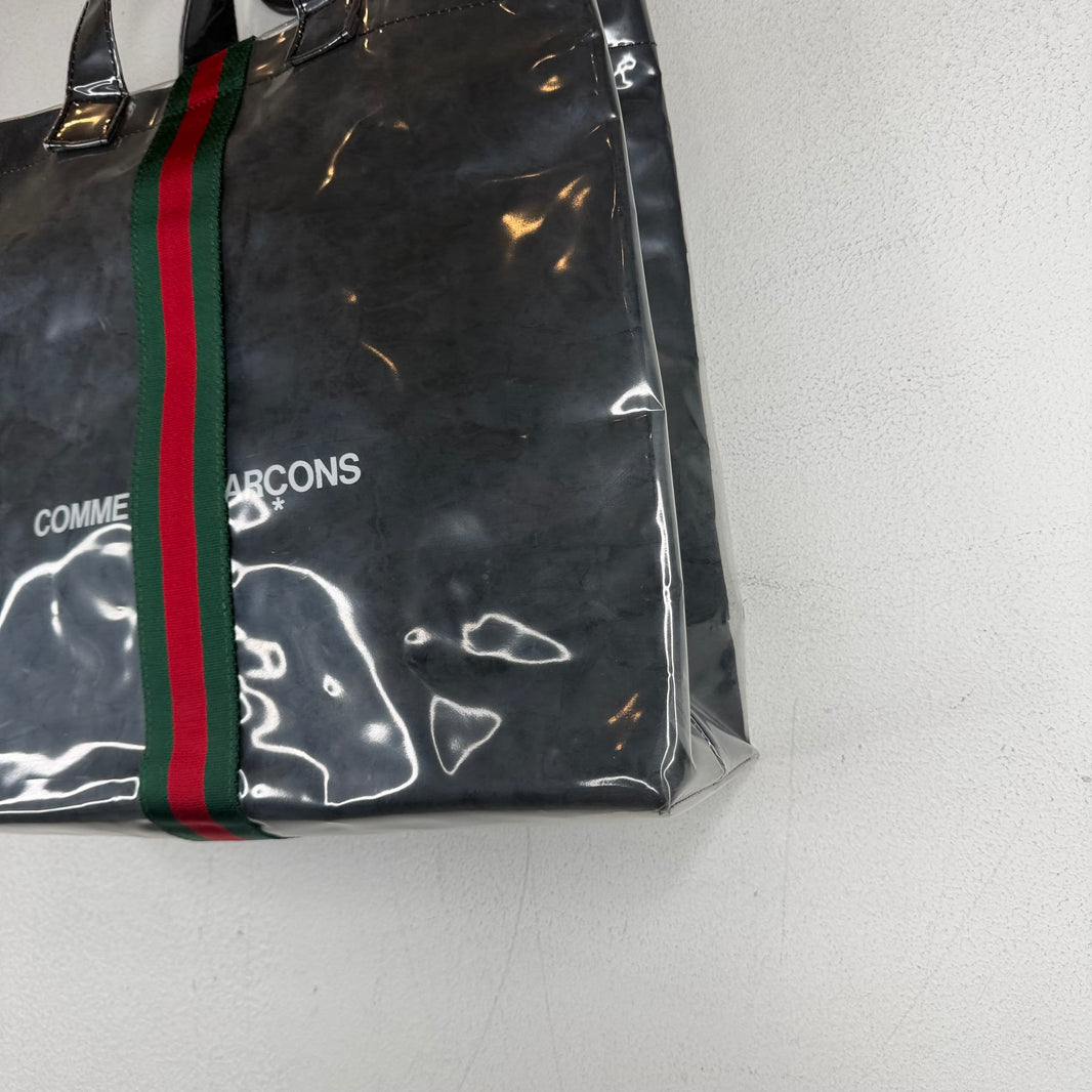 CDG Gucci PVC Tote Bag