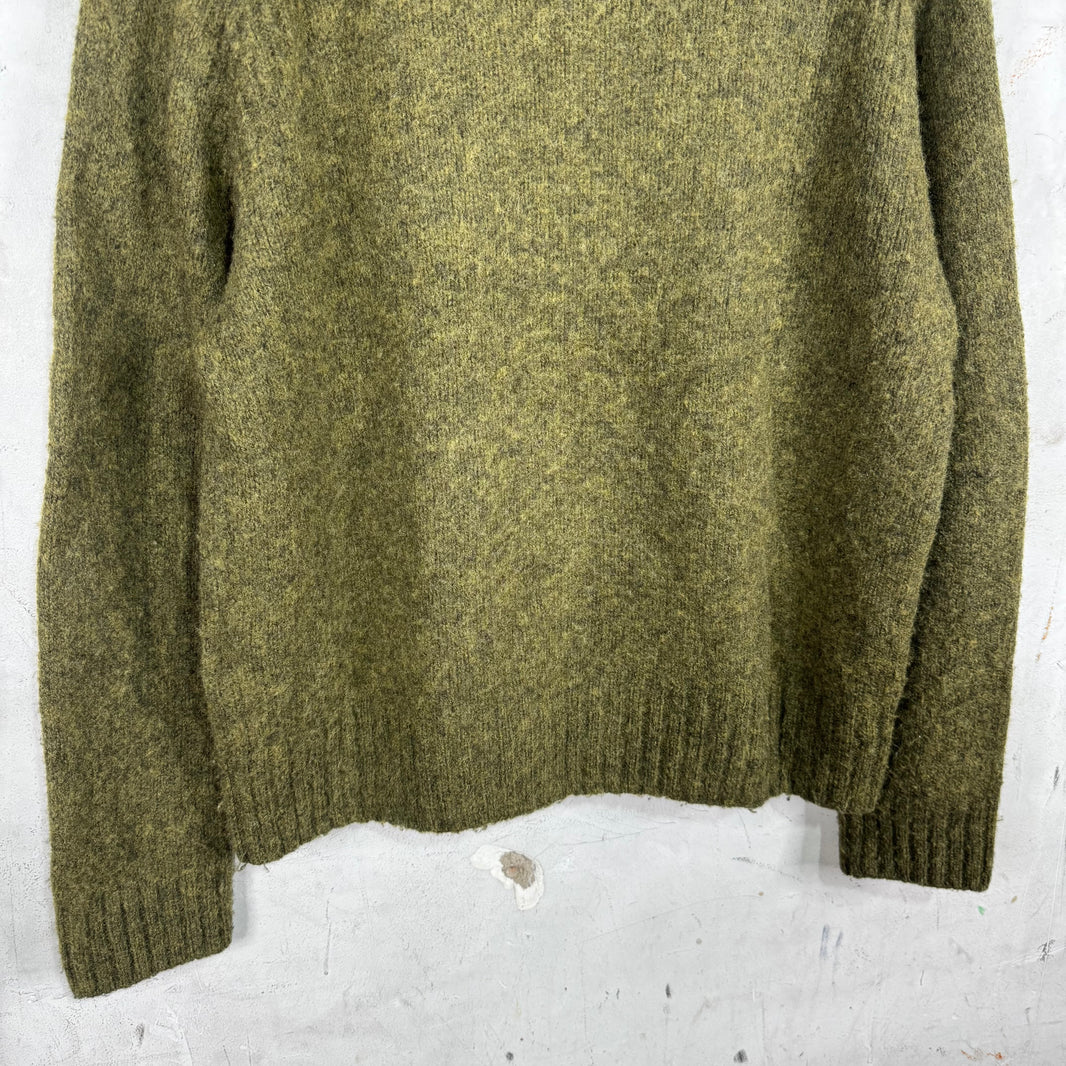 Acne Studios Wool Gold Logo Sweater