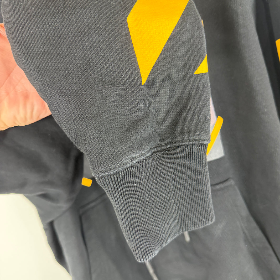 Off White Caravaggio Black/Yellow Hoodie