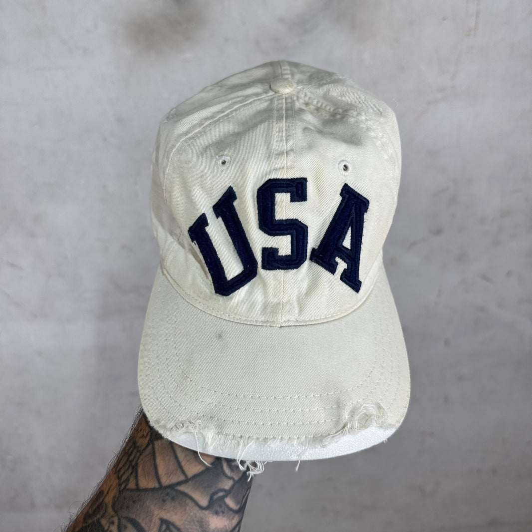 Ralph Lauren USA Arc Fitted Hat