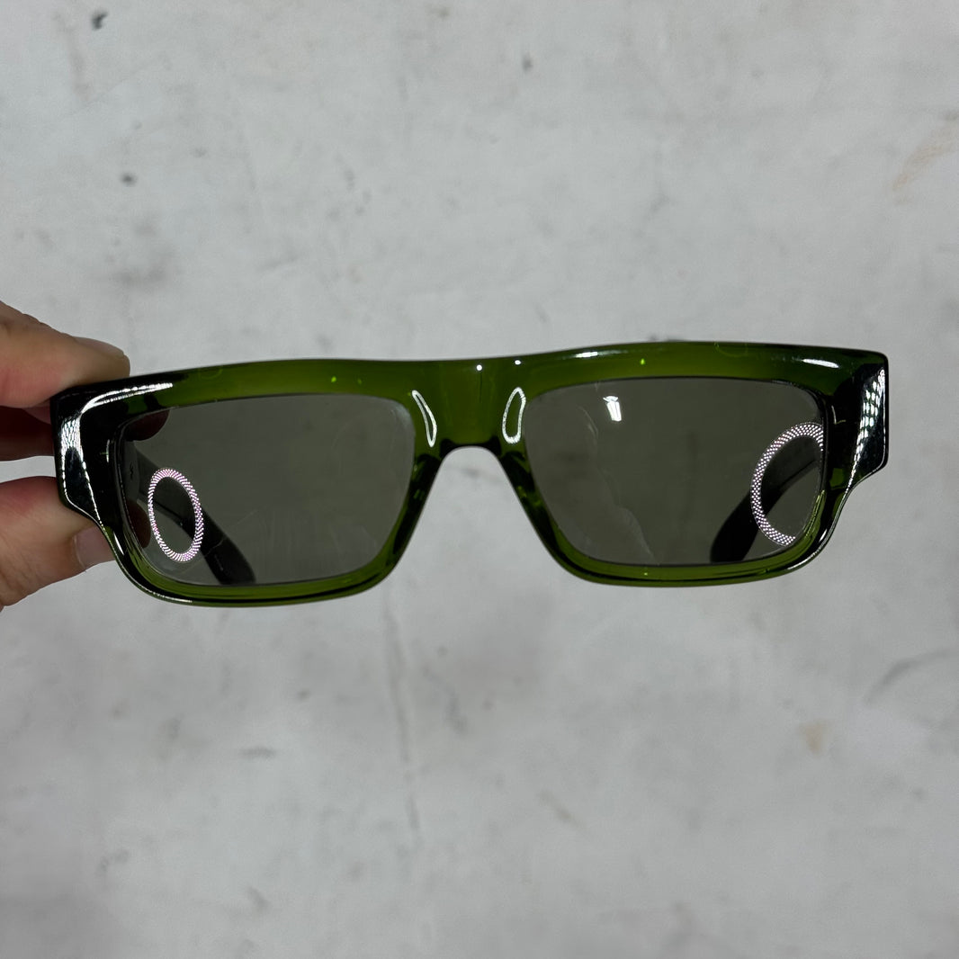 Chrome Hearts Girth Quake Green Translucent Sunglasses