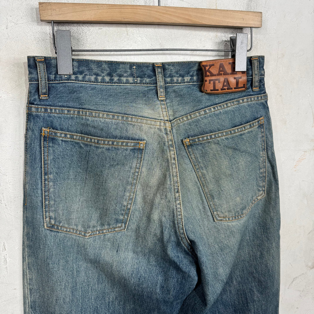 Kapital Lightwash Flared Jeans