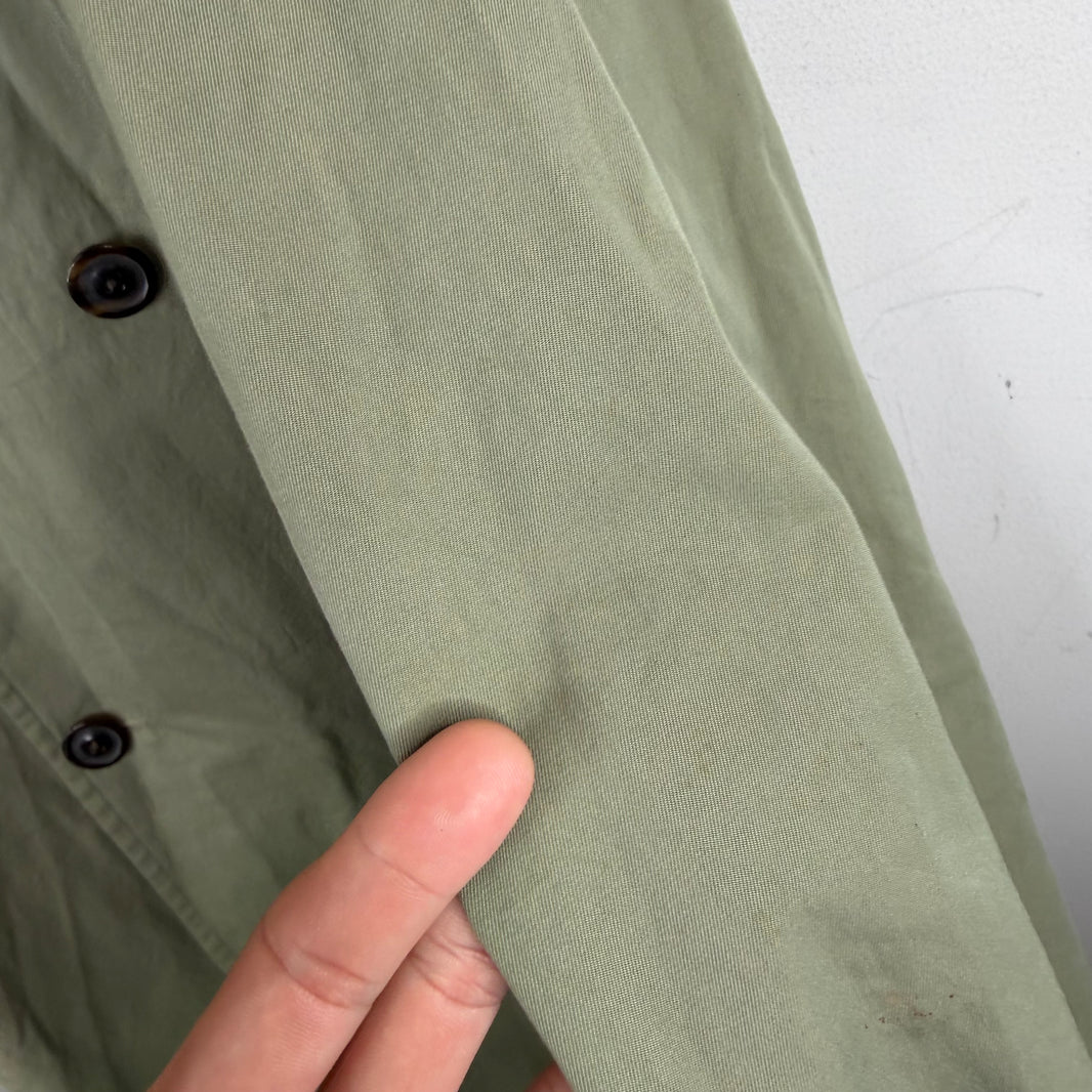Margiela Green Trench Coat