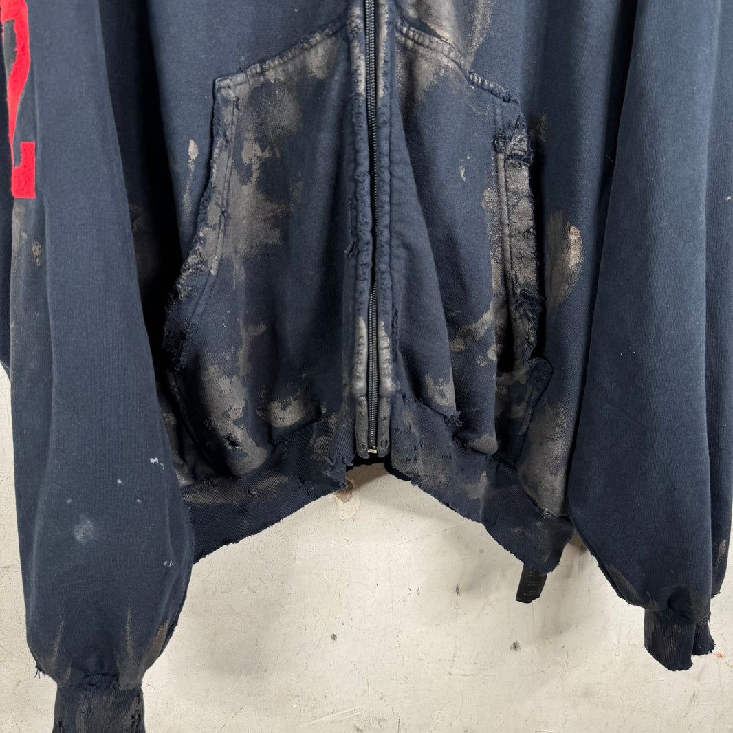 Balenciaga Mudded Polo Hoodie