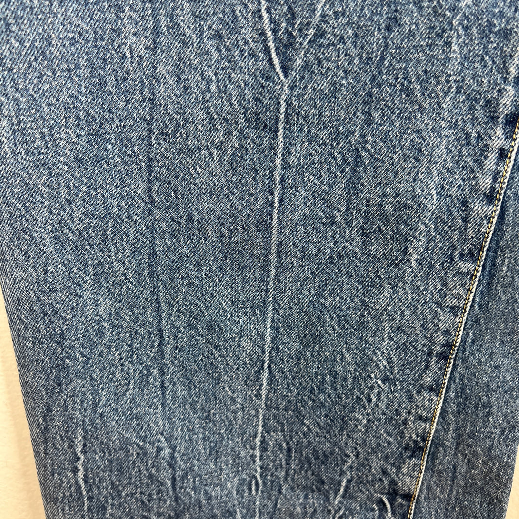 Our Legacy Treble Cut Wide Leg Denim Jeans