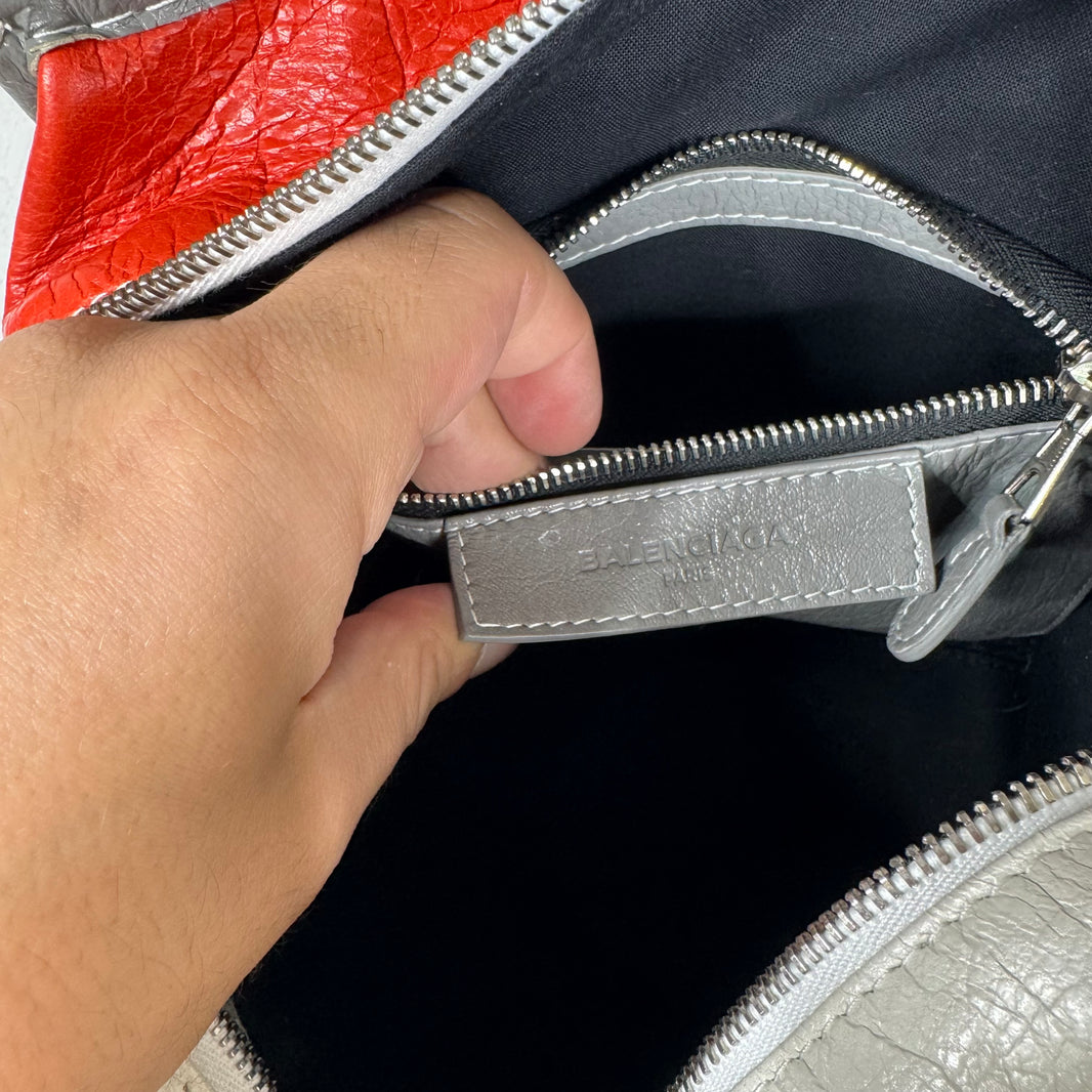 Balenciaga Mini Bazaar Leather Tote Bag