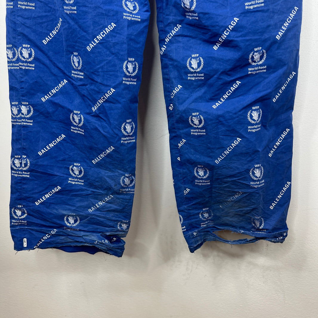 Balenciaga World Food Program Pajamas Pants