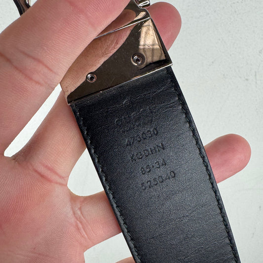 Gucci Reversible Monogram Belt