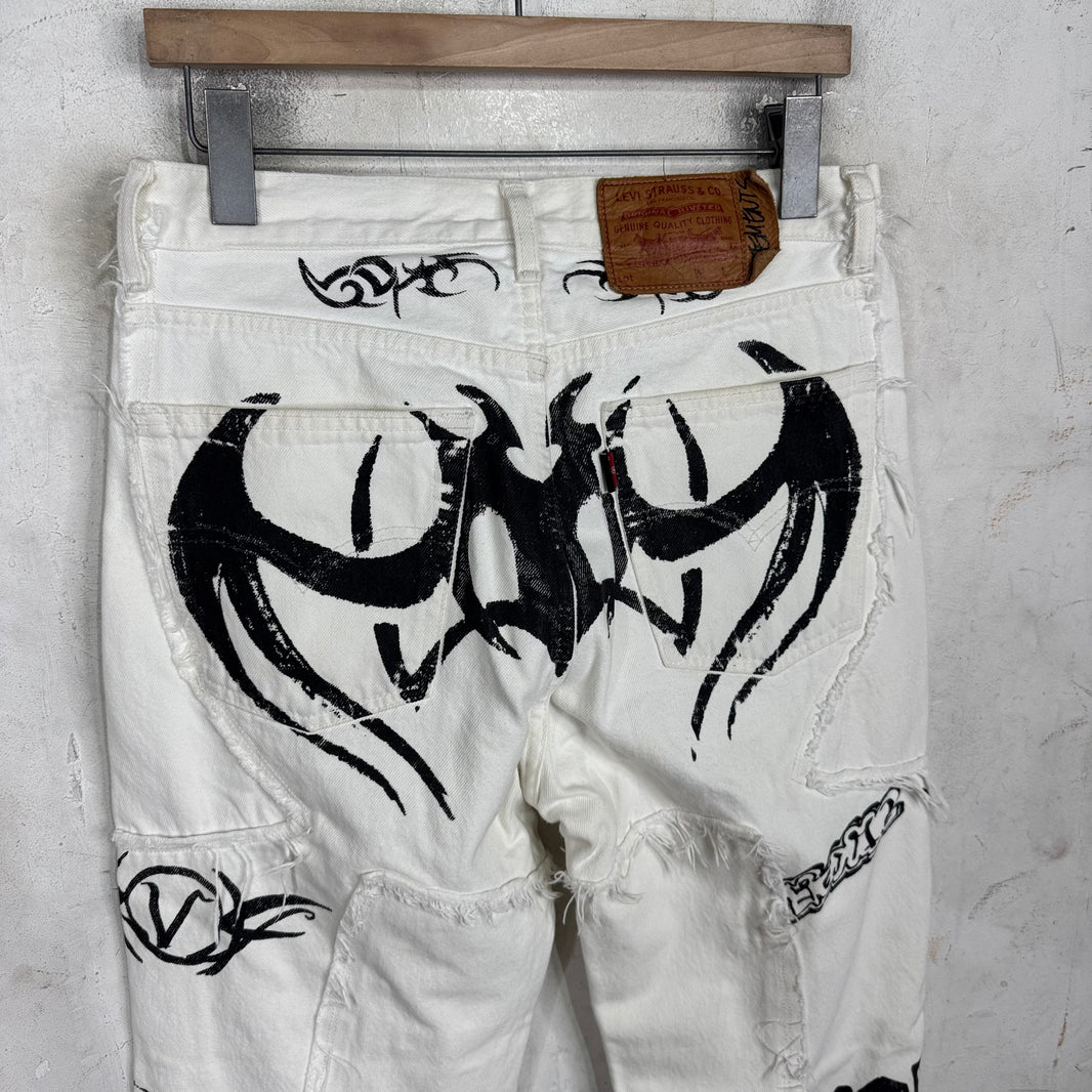Vetements x Levis Rebuilt Tribal Jeans
