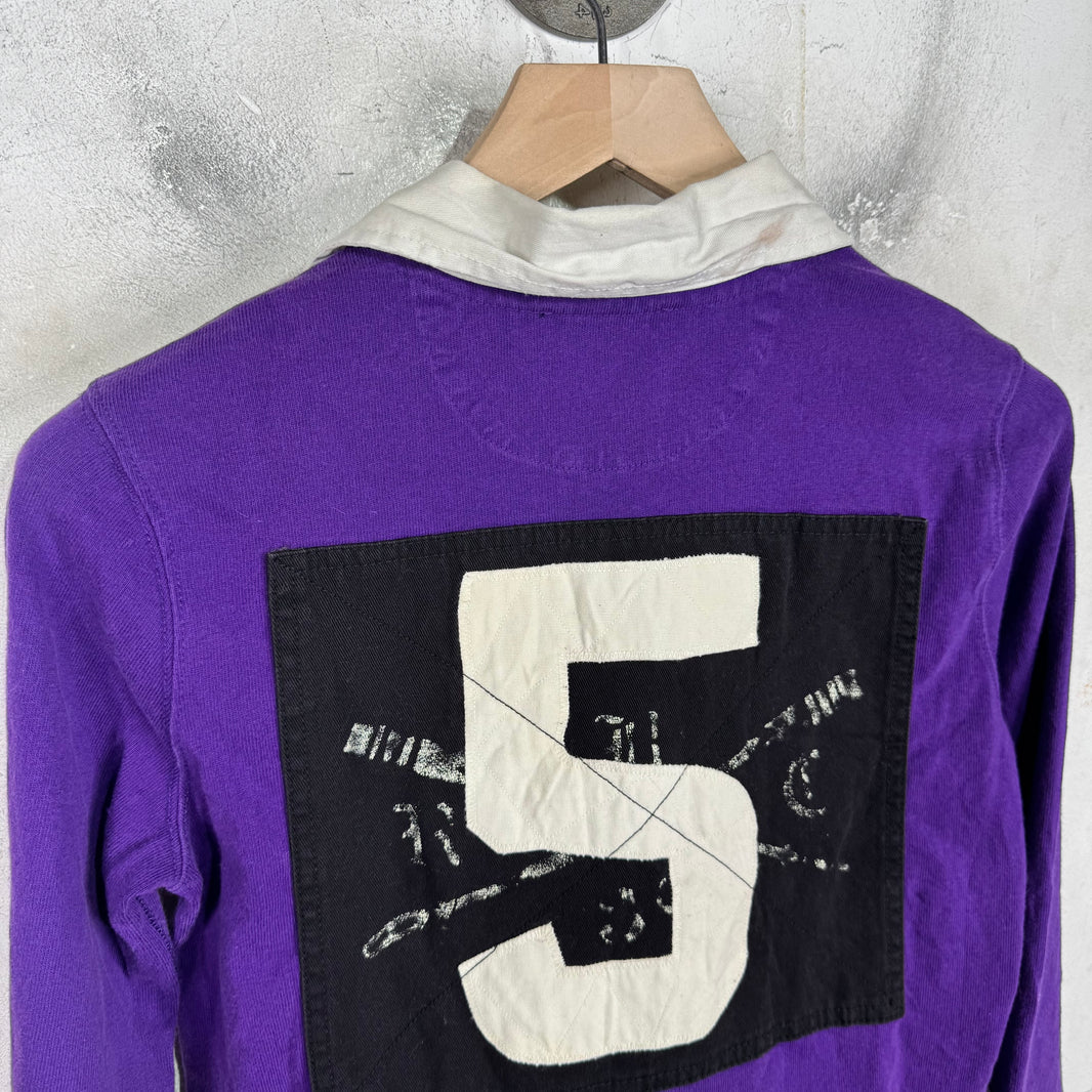 Ralph Lauren Rugby Purple Rowing L/S Polo