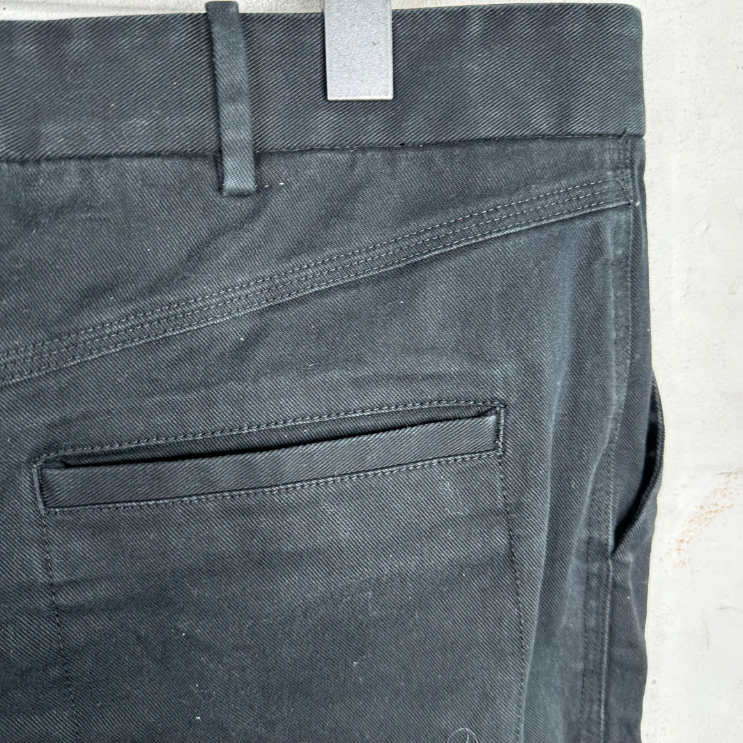 Bottega Veneta Black Twill Trousers