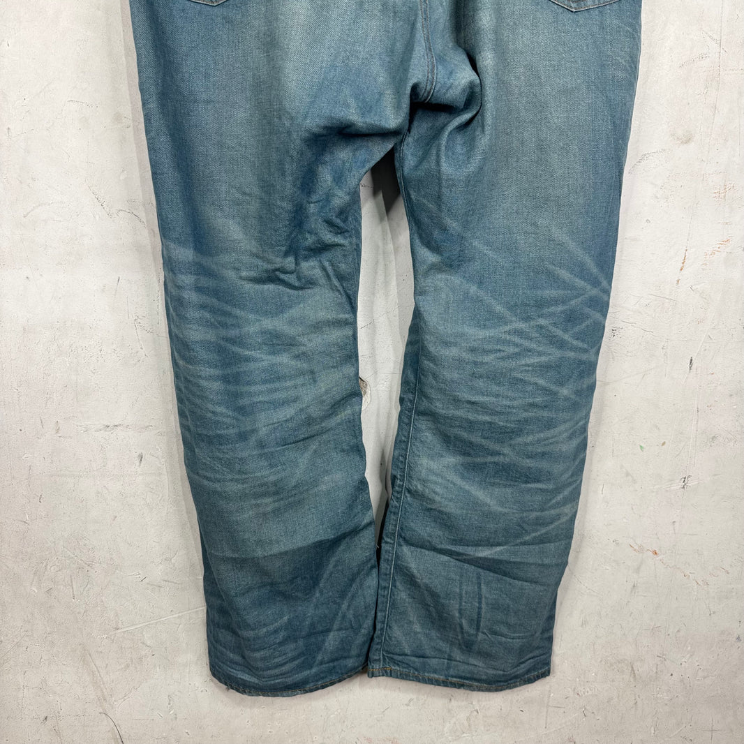 RRL Repaired Lightwash 5 Pocket Jeans