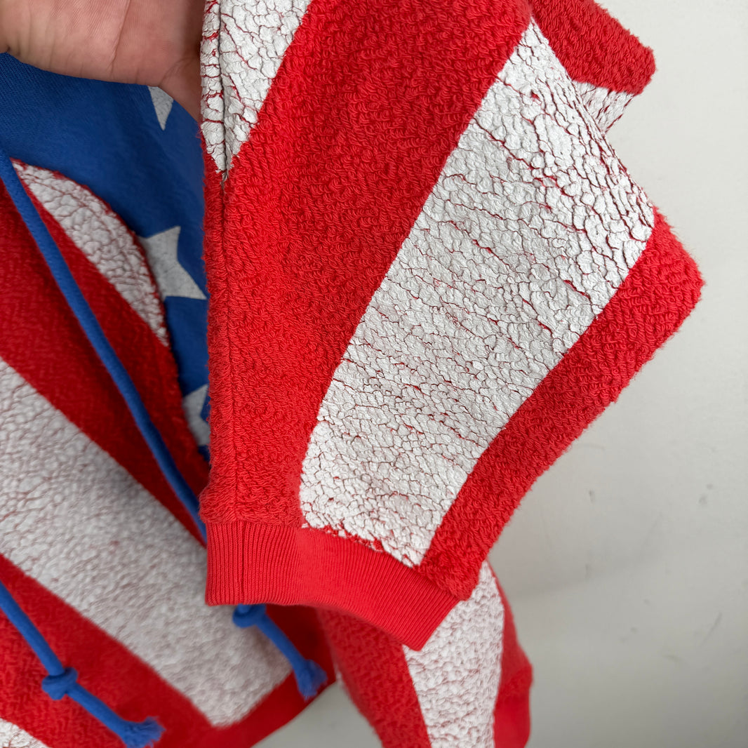 ERL American Flag Swirl Hoodie