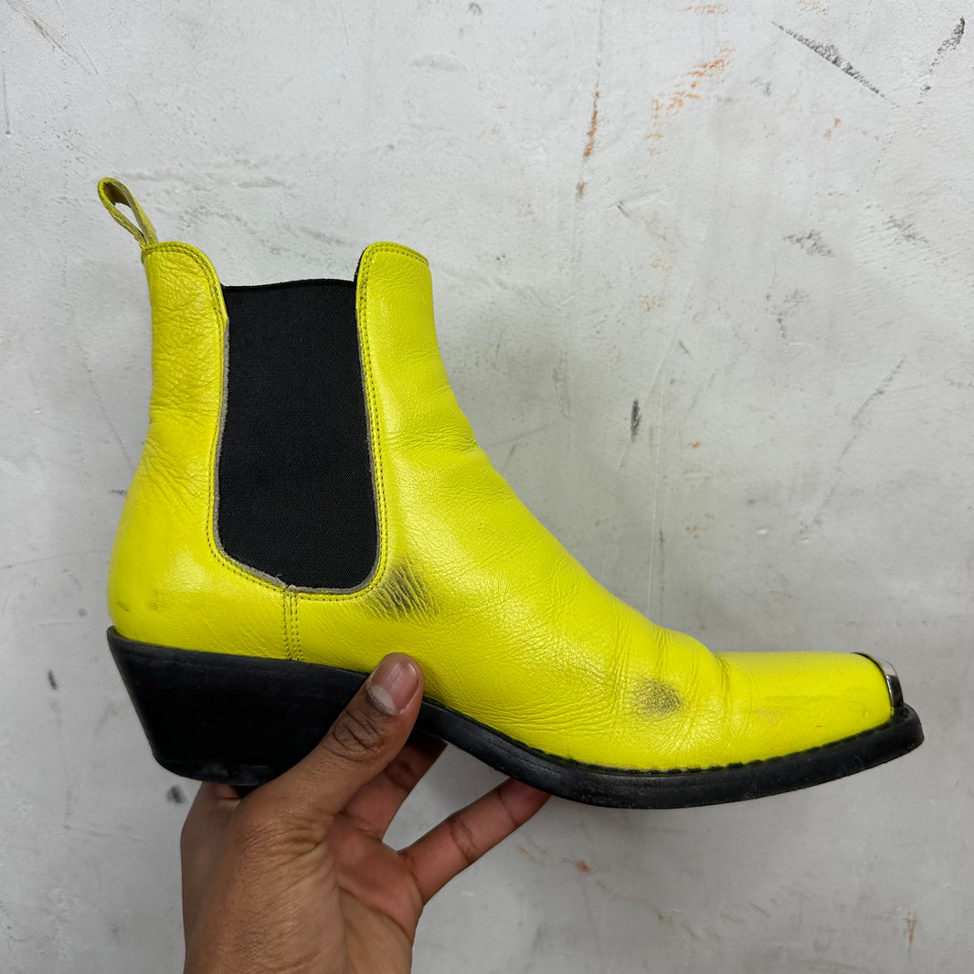 Calvin Klein 205W39NYC Neon Cowboy Boot