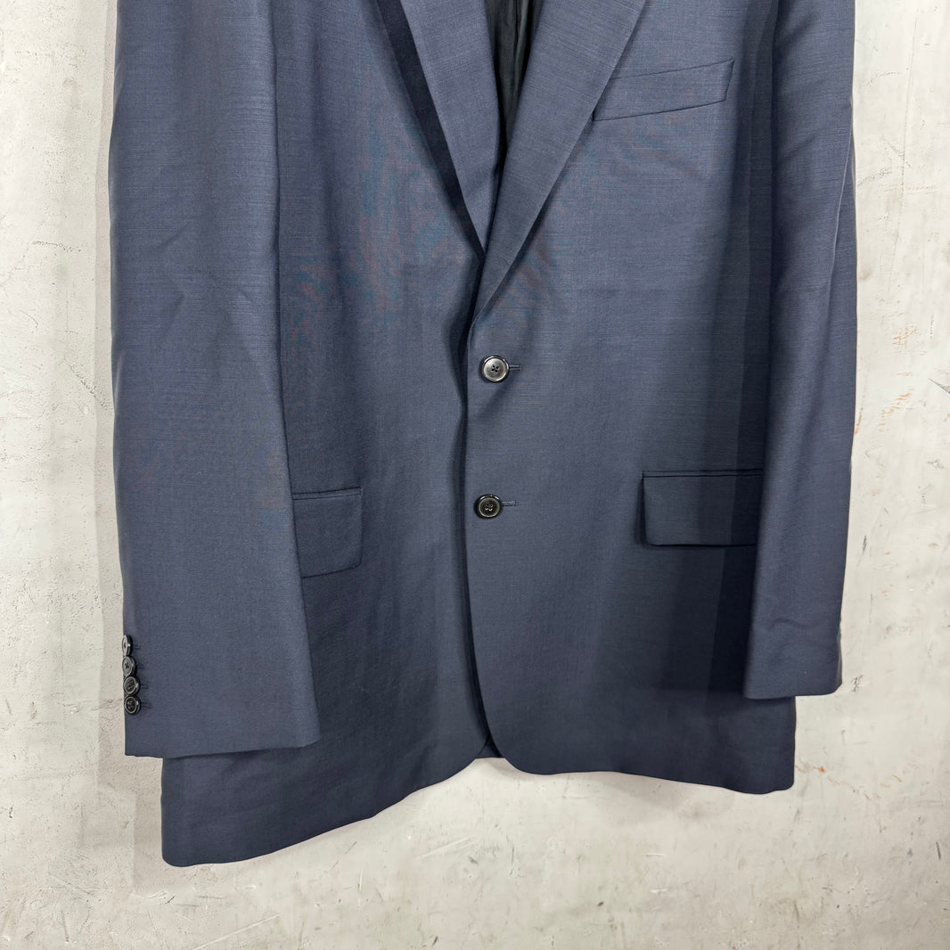 Dries Van Noten Navy Blazer Jacket