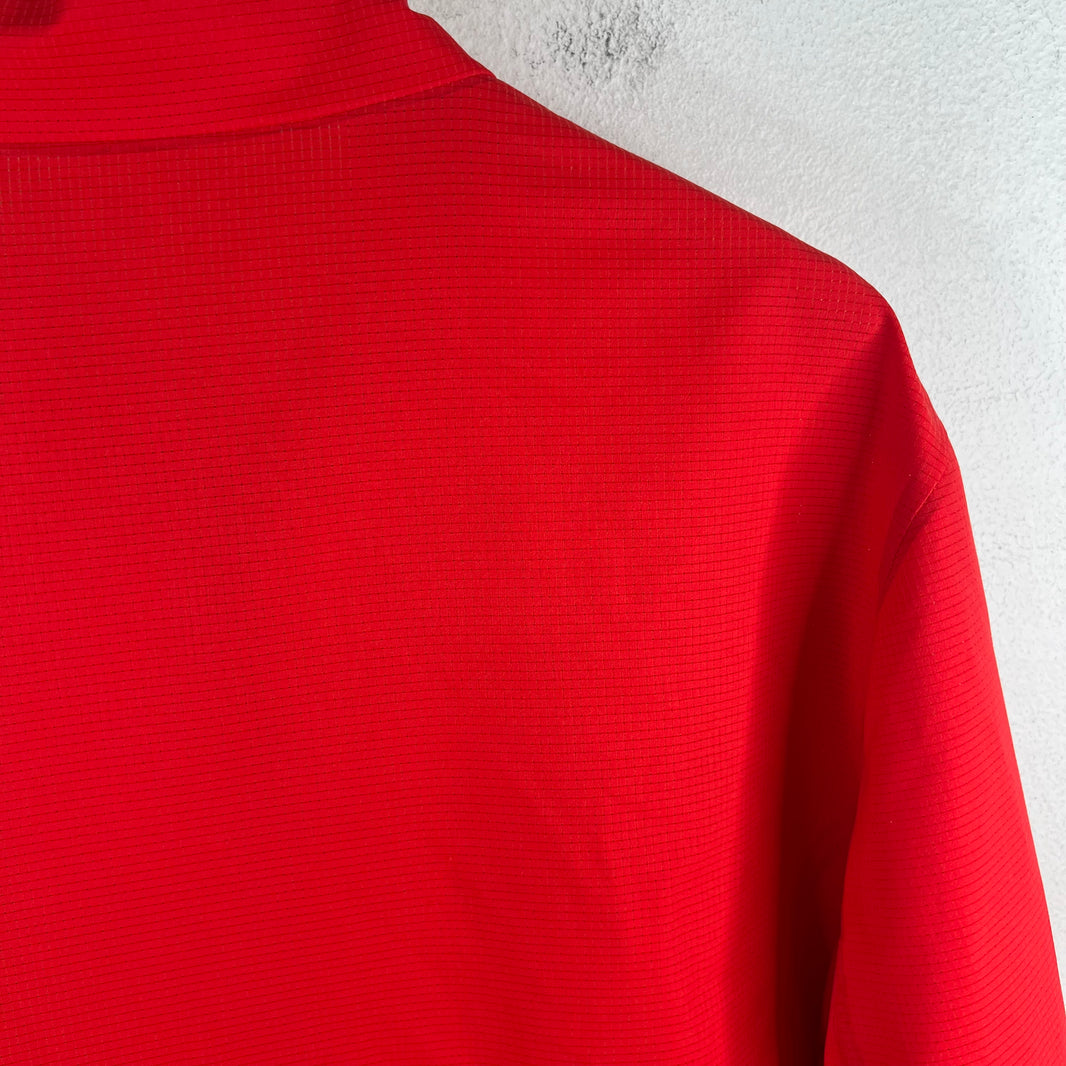 Prada Red Tab Track Jacket