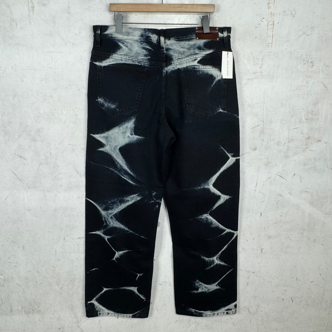 Dries Van Noten Dyed Indigo Loose Jeans