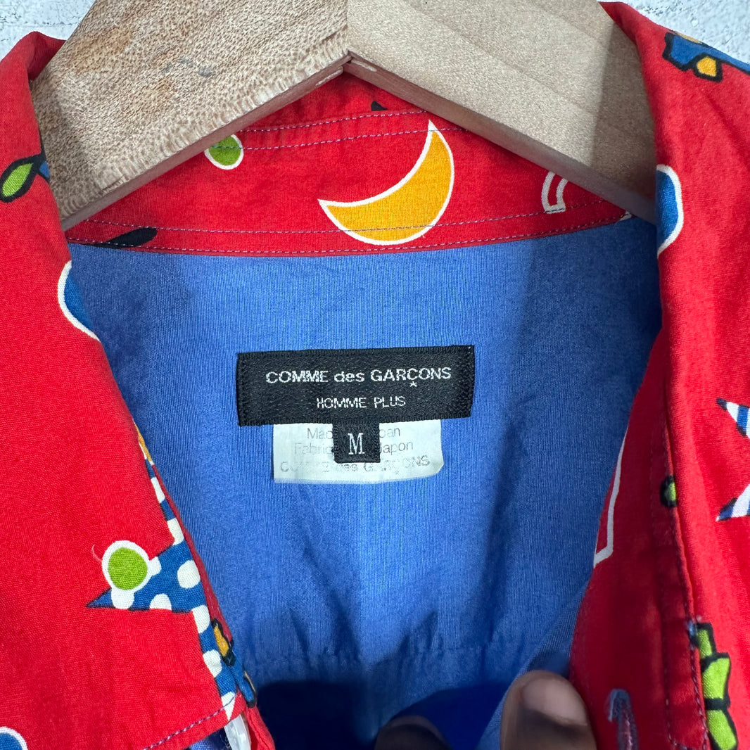 Comme Des Garçons Shapes and Numbers L/S Button Up Shirt