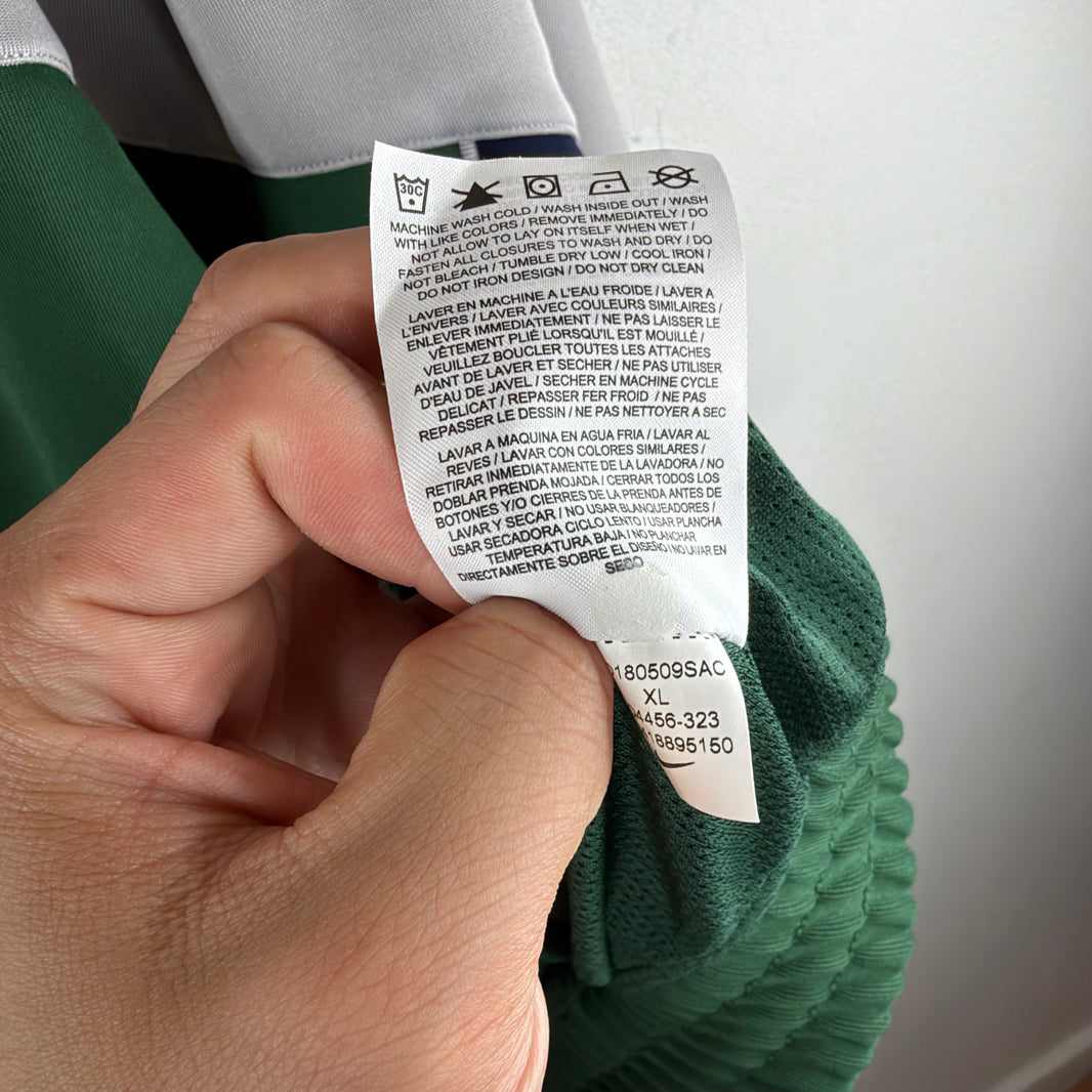 Nike Martine Rose Green Hunchback Track Jacket