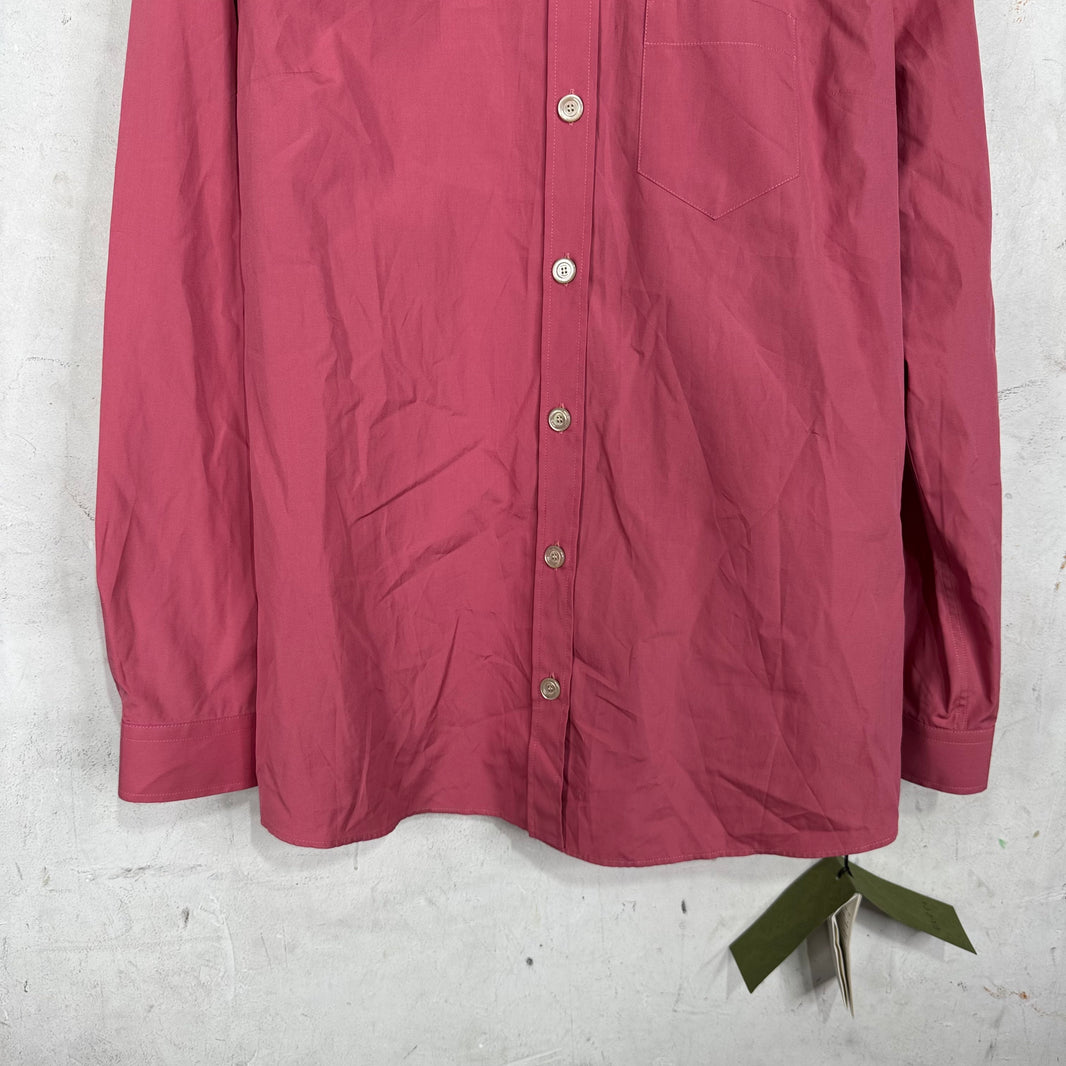 Gucci Magenta Dress Shirt
