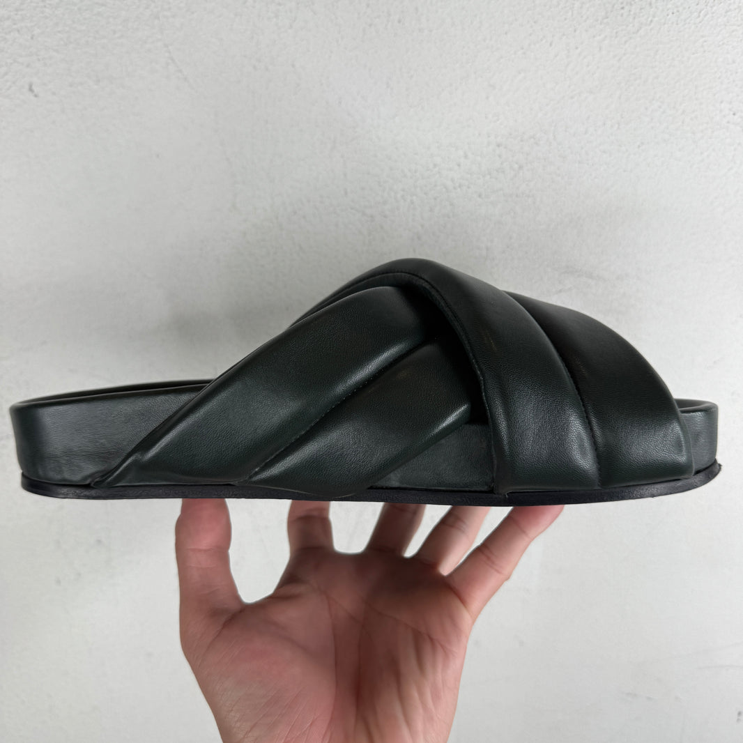 Jil Sander Puffed Twist Sandals