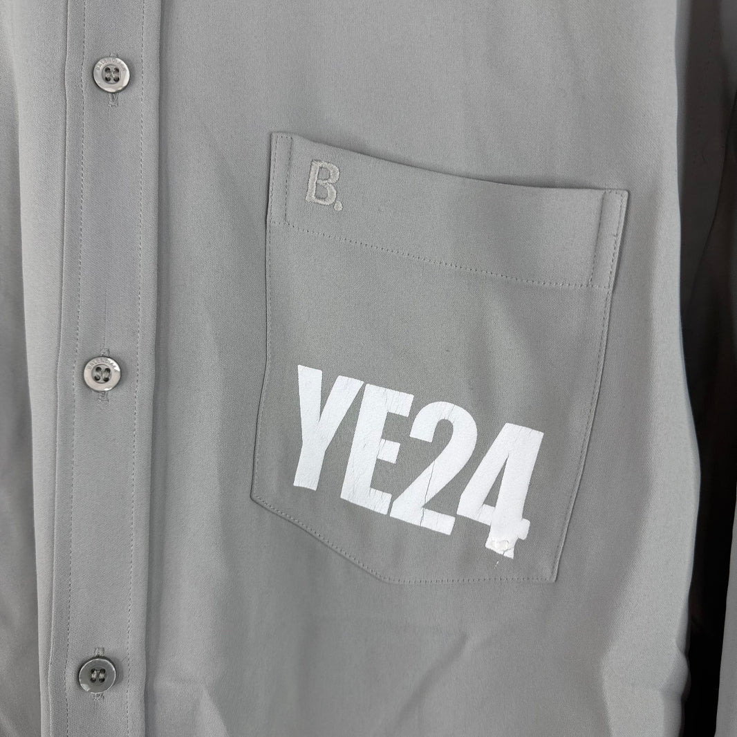 Balenciaga YE24 Gray L/S Shirt