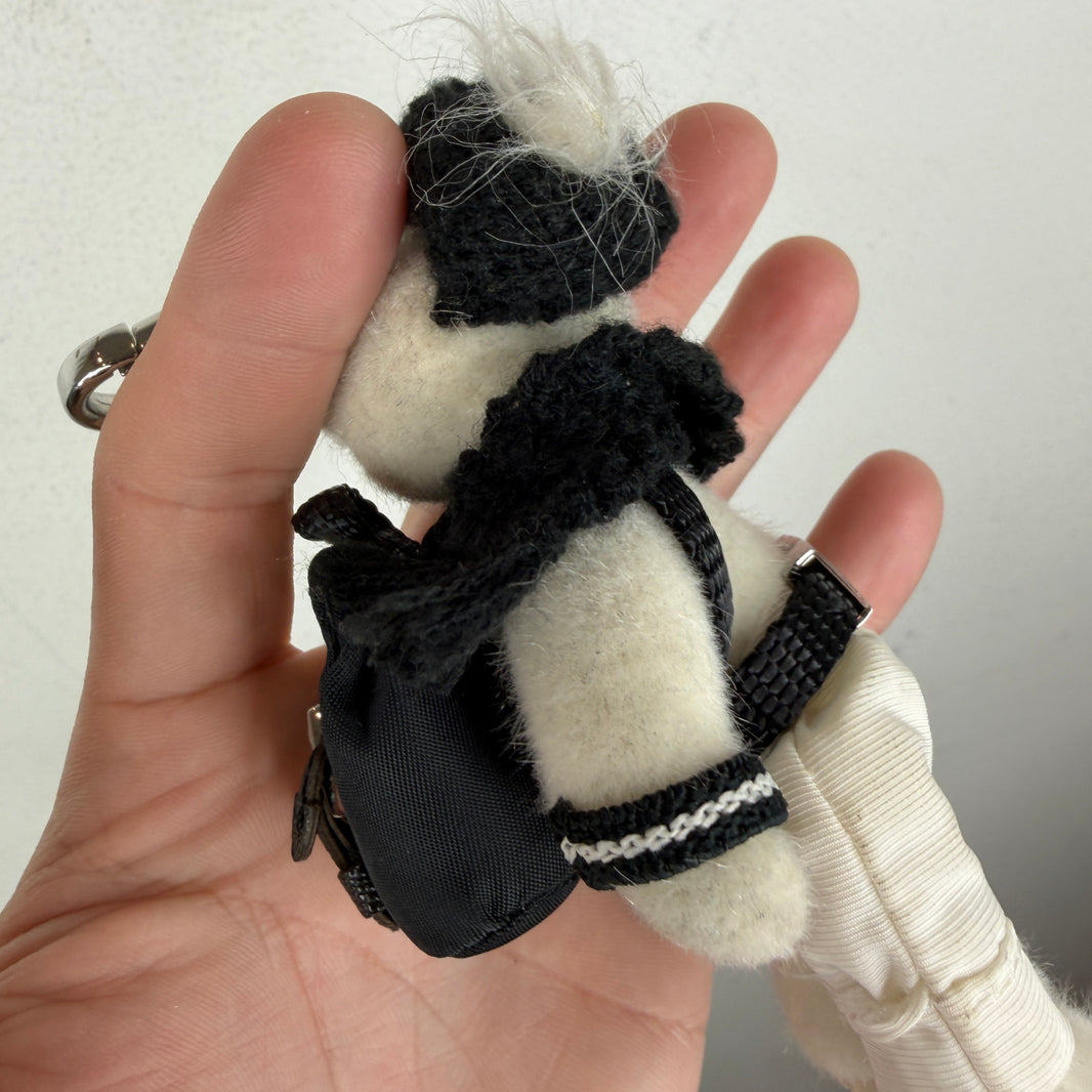 Prada Skier Bear Keychain