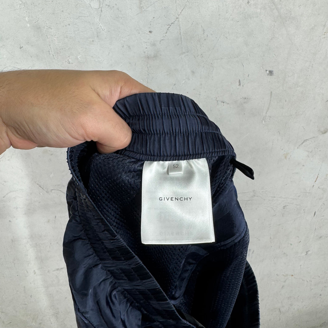 Givenchy Navy Logo Shorts