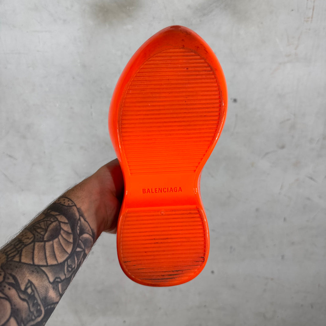 Balenciaga Orange Technoclogs