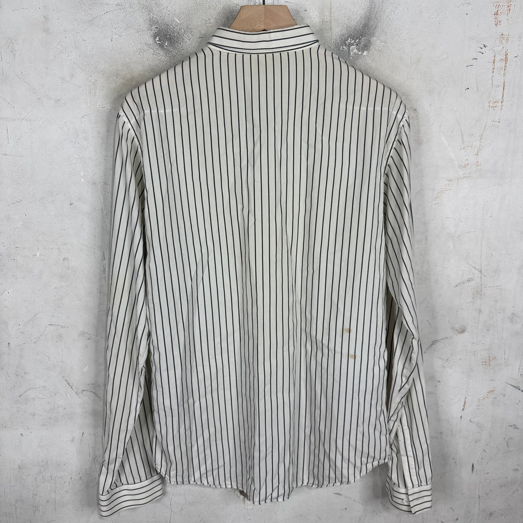 Dior Striped LS Button Up