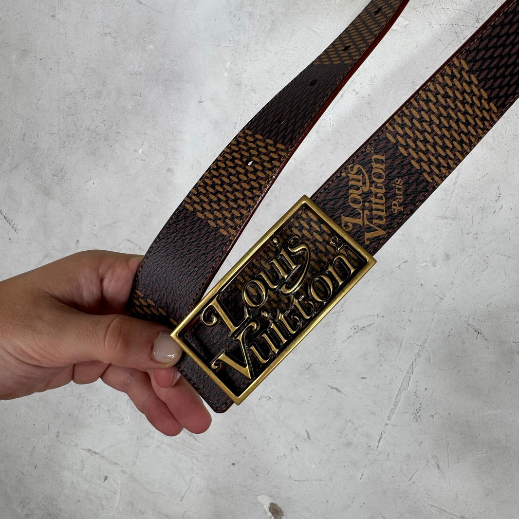Louis Vuitton x Nigo Squared Belt